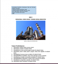 Image of Dasar - Dasar Teknik Kimia Industri Kelas X