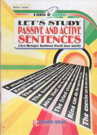 Image of A Series Of Grammar Lets Study Passive And Active Sentences