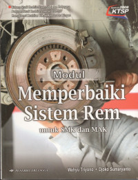 Image of Modul Memperbaiki Sistem Rem