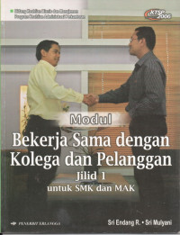 Image of Modul bekerjasama dengan Kolega dan Pelanggan jilid 1