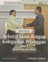 Image of Modul bekerjasama dengan Kolega dan Pelanggan jilid 2