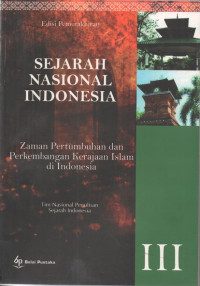 Image of Sejarah Nasional Indonesia 3