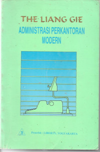 Image of The Liang Gie Administrasi Perkantoran Modern