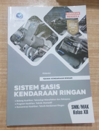 Image of SISTEM SASIS KENDARAAN RINGAN SMK/MAK FASE F KELAS XII