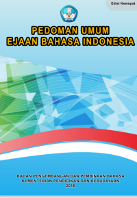 Image of Pedoman Umum Ejaan Bahasa Indonesia